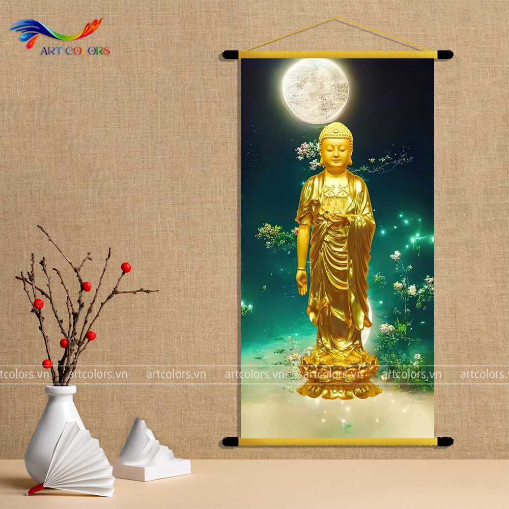 Tranh Liễn - Chủ đề Phật Giáo - TL80