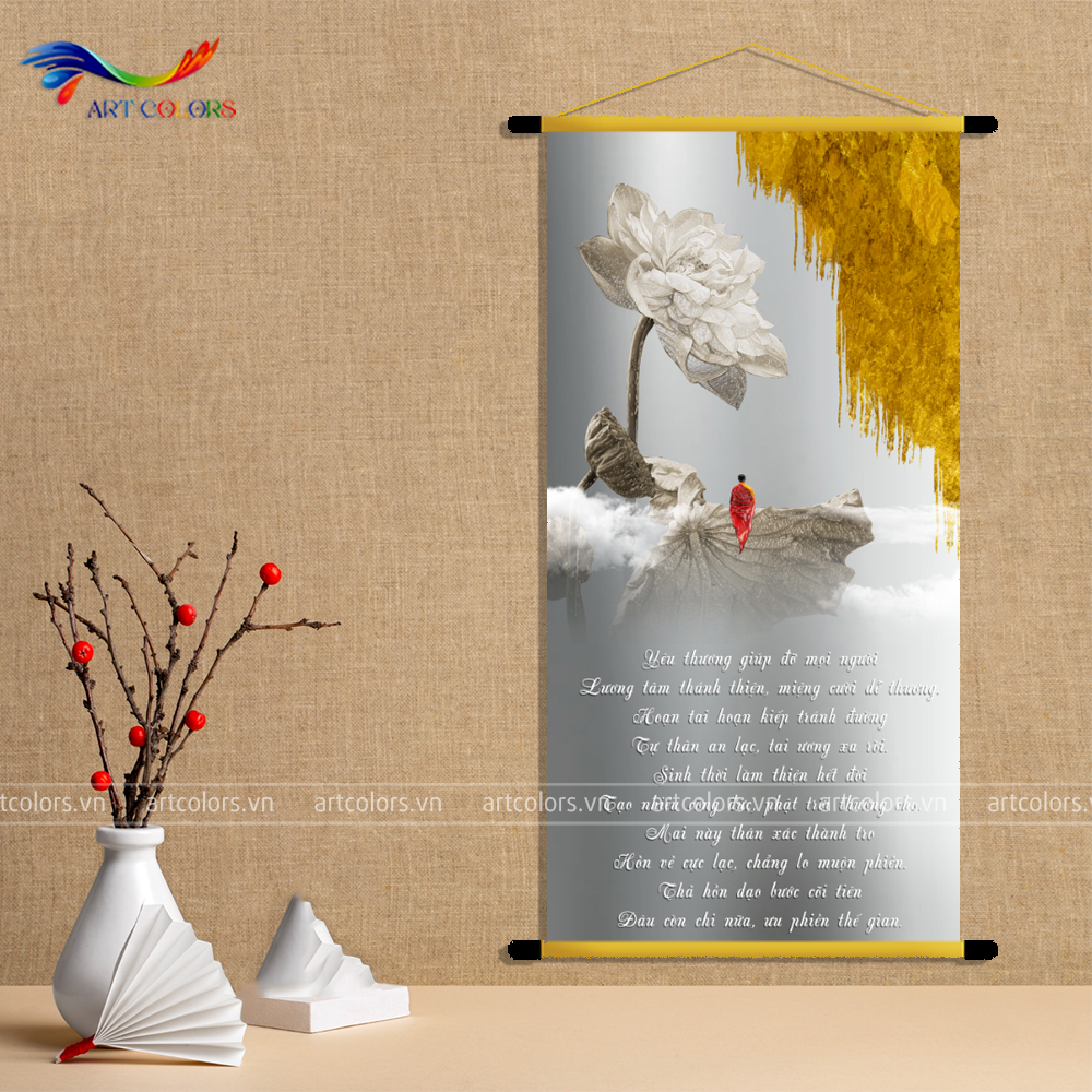 Tranh Liễn - Chủ đề Phật Giáo - TL94