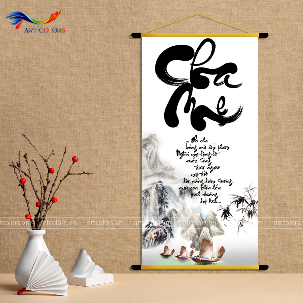 Tranh Liễn - Tranh Liễn Thư Pháp - TL210