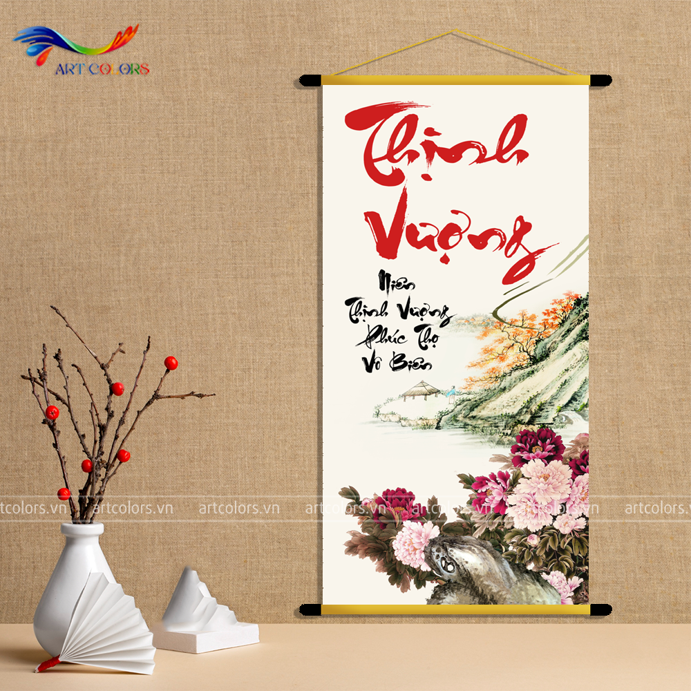 Tranh Liễn - Tranh Liễn Thư Pháp - TL213