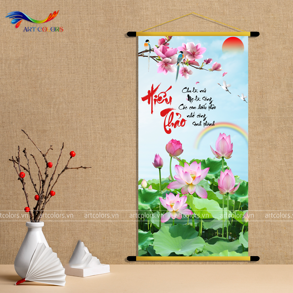 Tranh Liễn - Tranh Liễn Thư Pháp - TL222