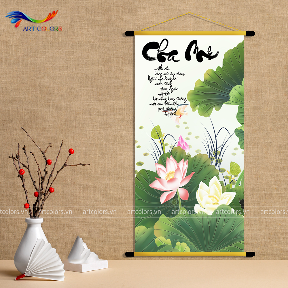 Tranh Liễn - Tranh Liễn Thư Pháp - TL225
