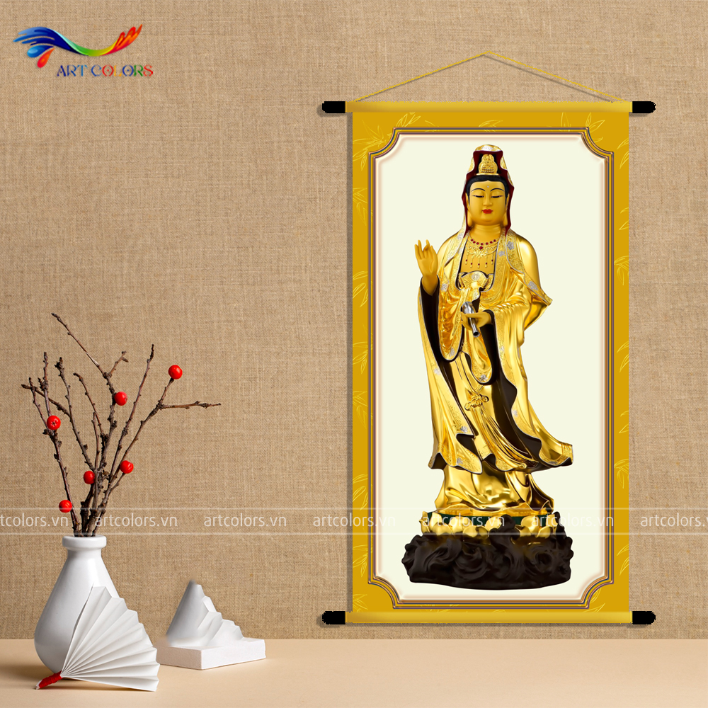 Tranh Liễn - Chủ đề Phật Giáo - TL73