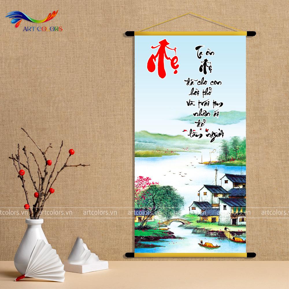 Tranh Liễn - Tranh Liễn Thư Pháp - TL238