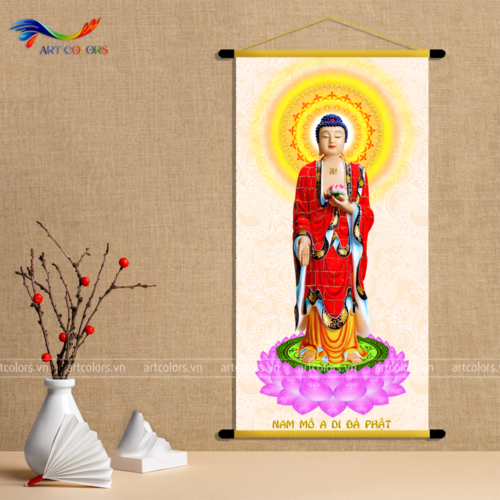 Tranh Liễn - Chủ đề Phật Giáo - TL84