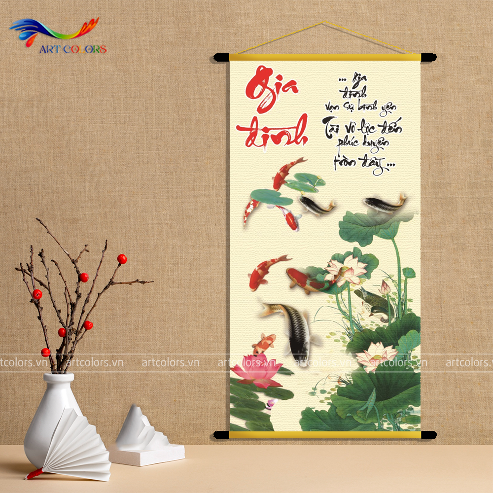 Tranh Liễn - Chủ đề Phật Giáo - TL183
