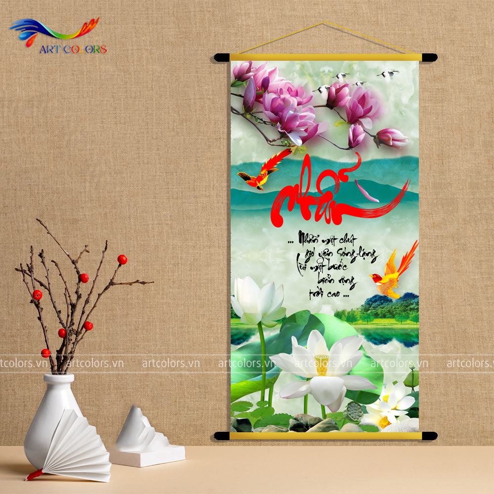 Tranh Liễn - Tranh Liễn Thư Pháp - TL244