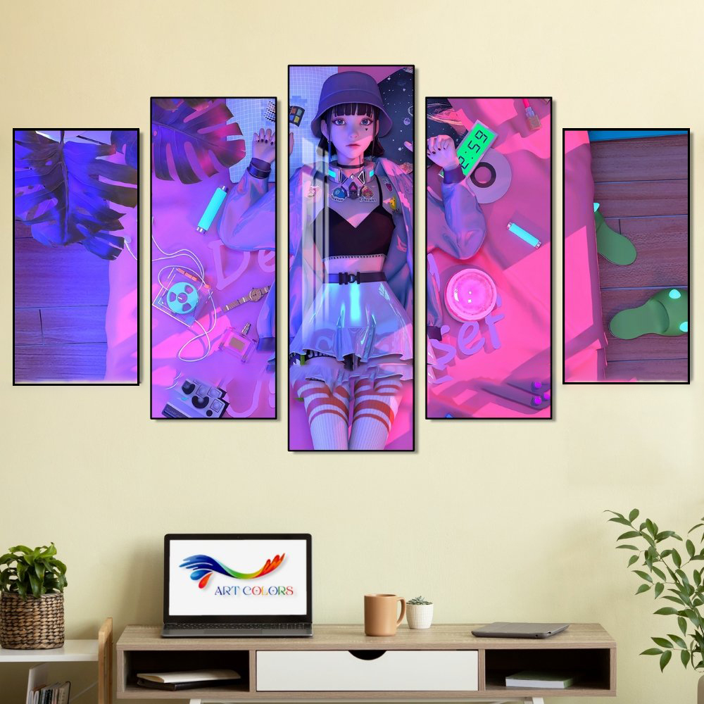 Tranh Tráng Gương Anime - AM9
