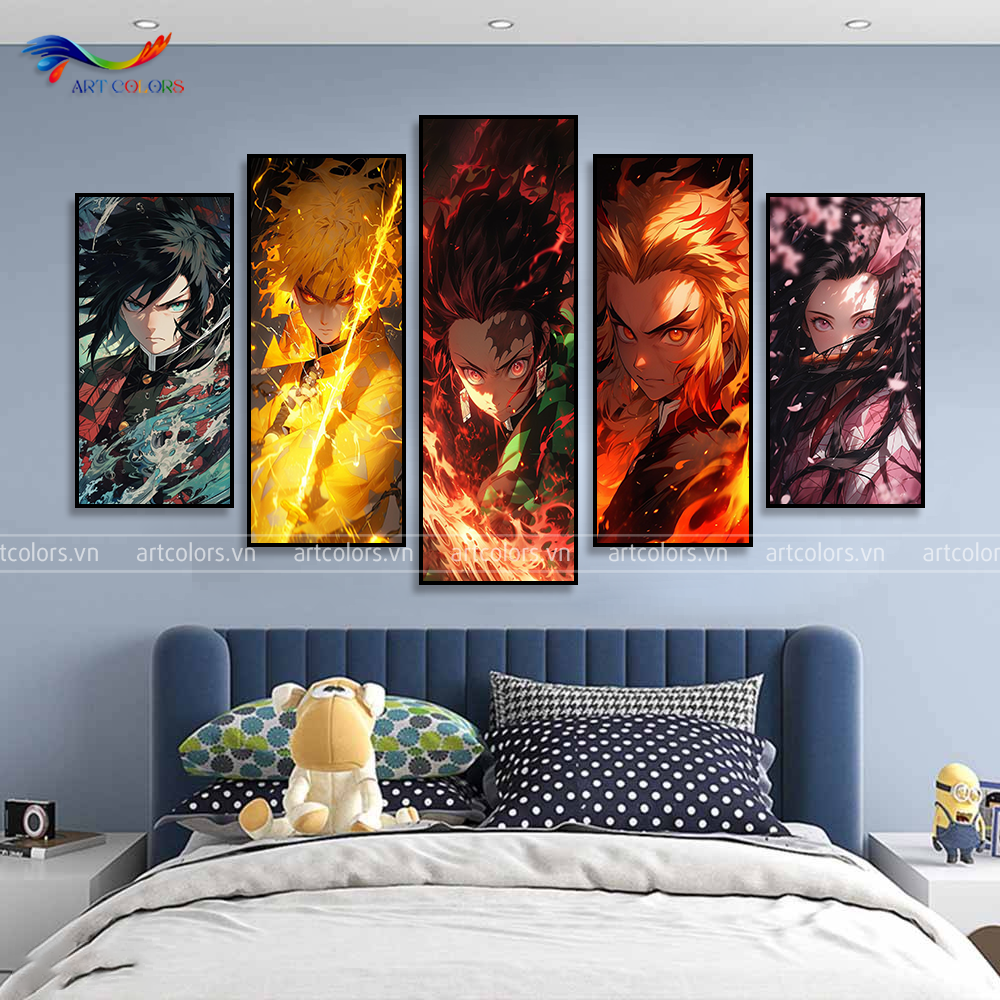 Tranh Tráng Gương Anime - AM14