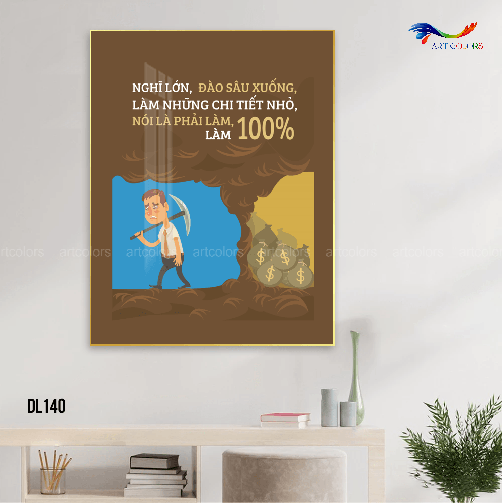 Tranh Tráng Gương Động Lực