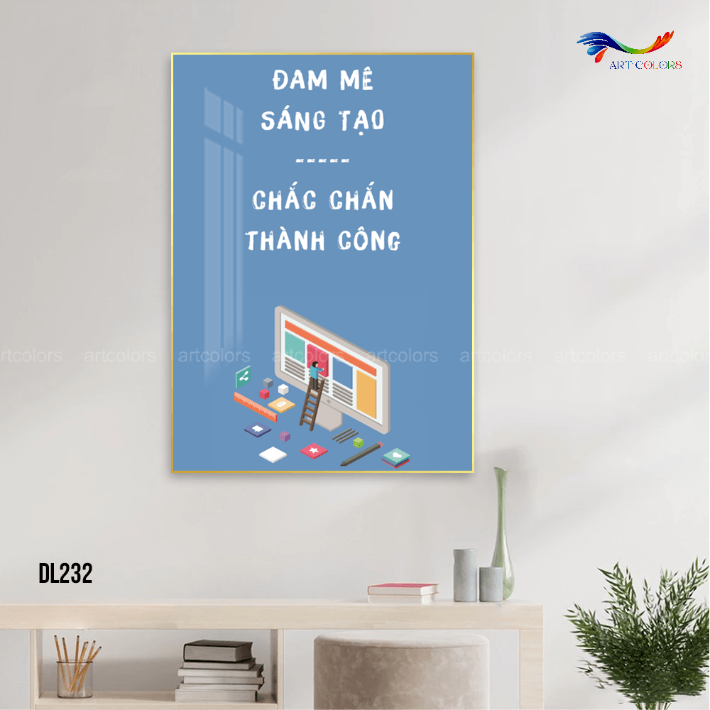 Tranh Tráng Gương Động Lực