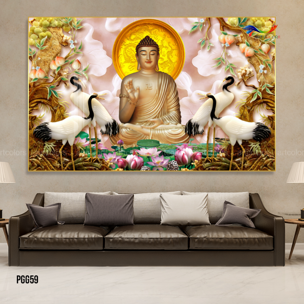 Tranh Tráng Gương Phật Giáo –