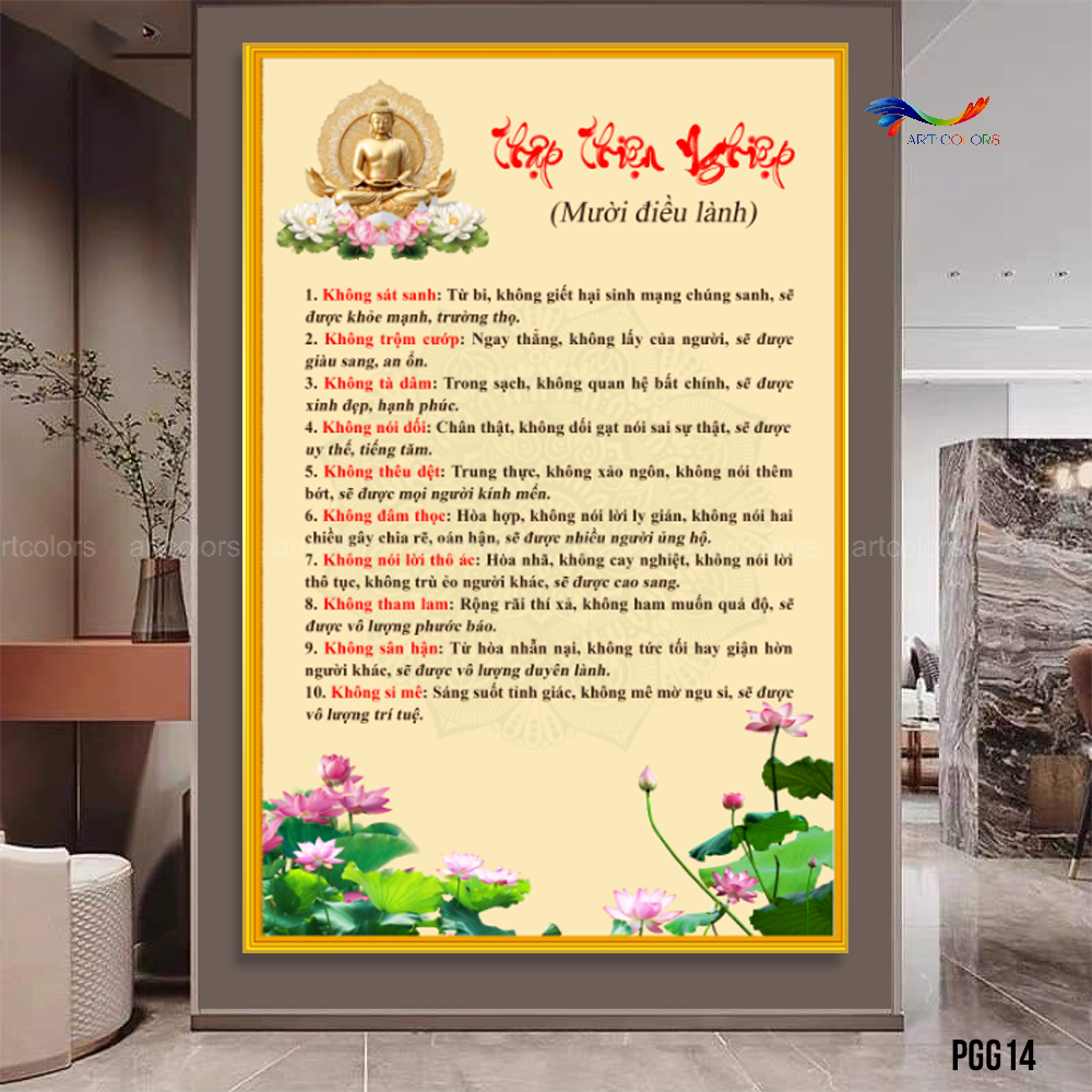 Tranh Tráng Gương Phật Giáo – PGG
