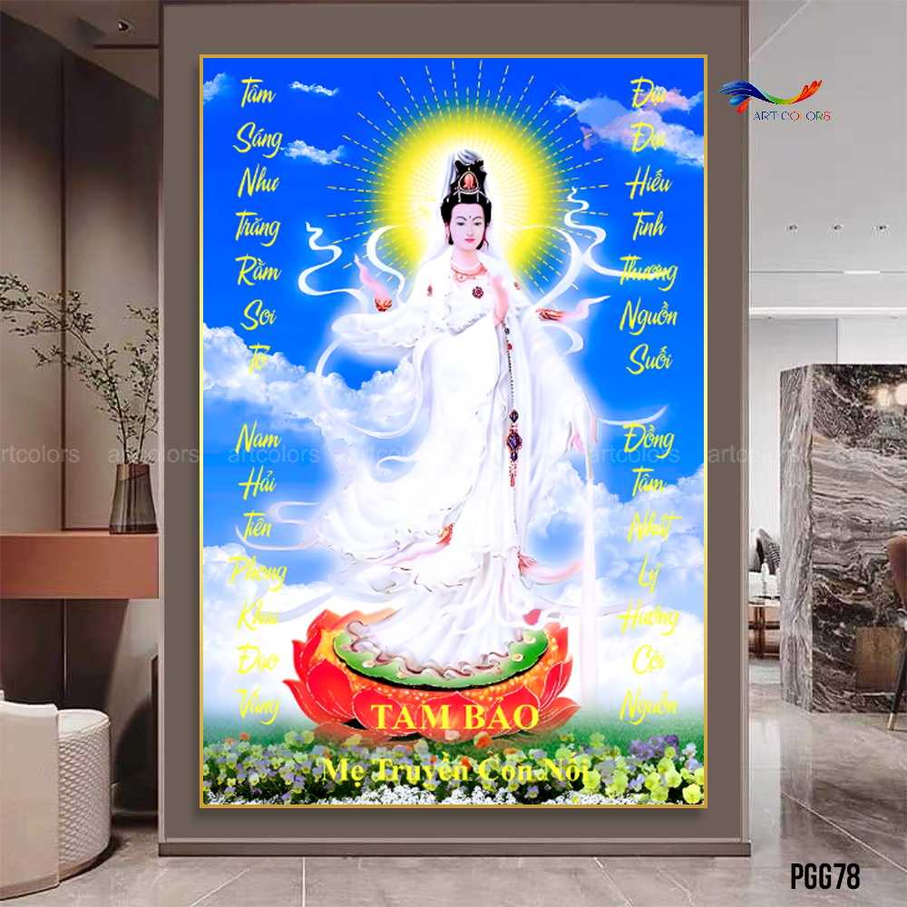 Tranh Tráng Gương Phật Giáo – PGG78